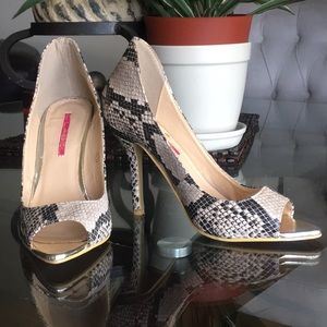 Snake Skin Heels
